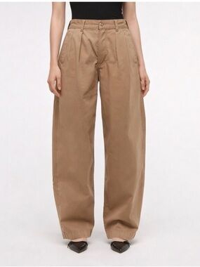 Abercrombie Mid Rise Barrel Pant Chino Size 34S / 18S
